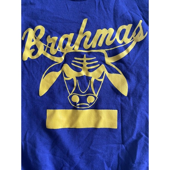 VTG BRAHMAS BULL Print Pullover Sweatshirt Jerzees Tag Men Size XL - Picture 7 of 12